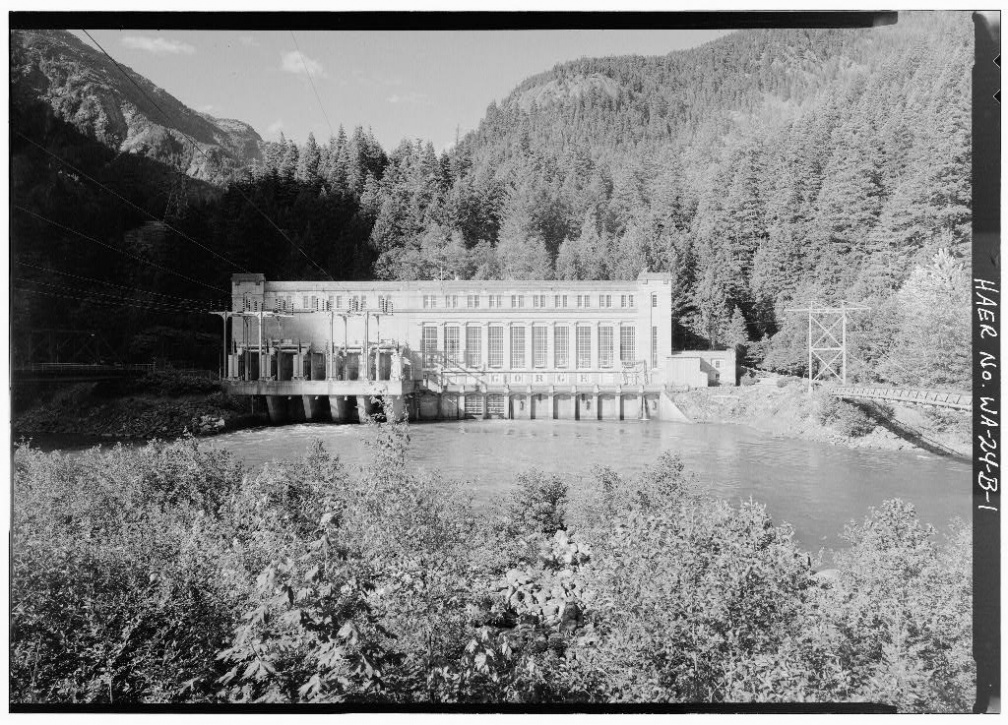 Gorge Power house  Washington  Ca  1989   3